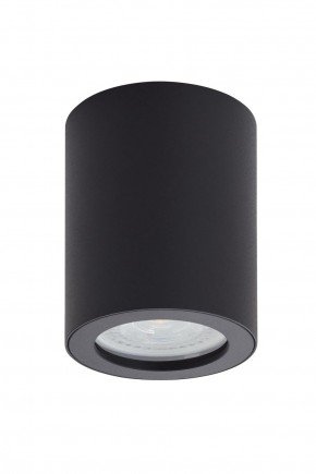 DK3007-BK Накладной светильник влагозащ., IP 44, 15 Вт, GU10, черный, алюминий в Екатеринбурге - mebel24.online | фото 1