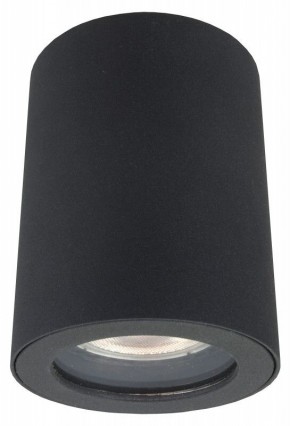 DK3007-BK Накладной светильник влагозащ., IP 44, 15 Вт, GU10, черный, алюминий в Екатеринбурге - mebel24.online | фото 2
