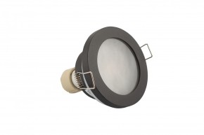 DK3012-BK Встраиваемый светильник влагозащ., IP 44, 50 Вт, GU10, черный, алюминий в Екатеринбурге - mebel24.online | фото 4