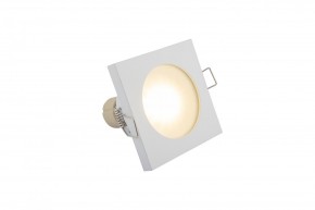DK3014-WH Встраиваемый светильник влагозащ., IP 44, 50 Вт, GU10, белый, алюминий в Екатеринбурге - mebel24.online | фото 3