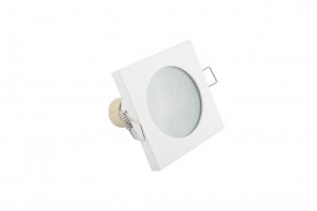 DK3014-WH Встраиваемый светильник влагозащ., IP 44, 50 Вт, GU10, белый, алюминий в Екатеринбурге - mebel24.online | фото 4