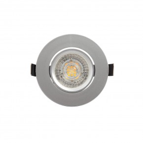 DK3020-CM Встраиваемый светильник, IP 20, 10 Вт, GU5.3, LED, серый, пластик в Екатеринбурге - mebel24.online | фото 1