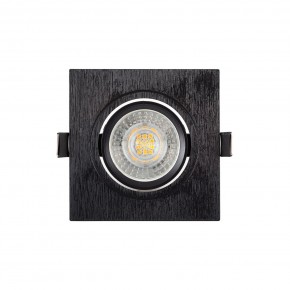 DK3021-BK Встраиваемый светильник, IP 20, 10 Вт, GU5.3, LED, черный, пластик в Екатеринбурге - mebel24.online | фото 1