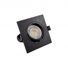 DK3021-BK Встраиваемый светильник, IP 20, 10 Вт, GU5.3, LED, черный, пластик в Екатеринбурге - mebel24.online | фото 2