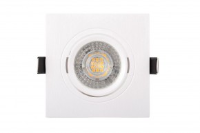 DK3021-WH Встраиваемый светильник, IP 20, 10 Вт, GU5.3, LED, белый, пластик в Екатеринбурге - mebel24.online | фото 1