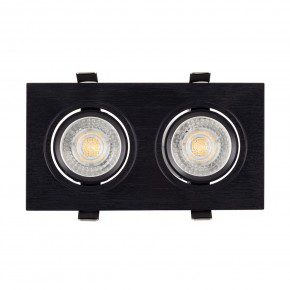 DK3022-BK Встраиваемый светильник, IP 20, 10 Вт, GU5.3, LED, черный, пластик в Екатеринбурге - mebel24.online | фото 2
