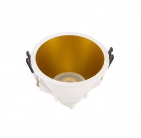 DK3026-WG Встраиваемый светильник, IP 20, 10 Вт, GU5.3, LED, белый/золотой, пластик в Екатеринбурге - mebel24.online | фото 2