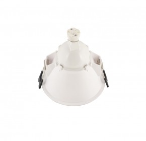 DK3026-WG Встраиваемый светильник, IP 20, 10 Вт, GU5.3, LED, белый/золотой, пластик в Екатеринбурге - mebel24.online | фото 4
