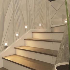 DK3050-WH Светильник встраиваемый в стену, IP 20, LED 3000, 1 Вт, белый, пластик в Екатеринбурге - mebel24.online | фото 9