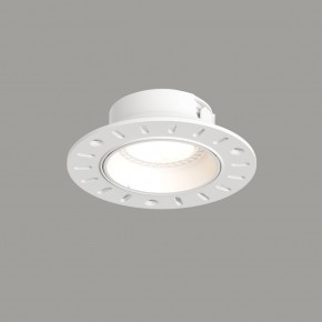 DK3055-WH Встраиваемый светильник, IP 20, 10 Вт, GU5.3, LED, белый, пластик в Екатеринбурге - mebel24.online | фото 1