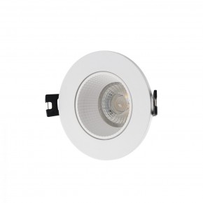 DK3061-WH Встраиваемый светильник, IP 20, 10 Вт, GU5.3, LED, белый/белый, пластик в Екатеринбурге - mebel24.online | фото 1