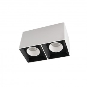 DK3085-WB+WH Светильник накладной IP 20, 10 Вт, GU5.3, LED, бело-черный/белый, пластик в Екатеринбурге - mebel24.online | фото 1