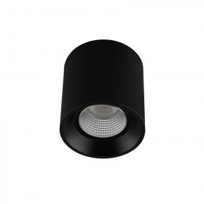 DK3090-BK+CH Светильник накладной IP 20, 10 Вт, GU5.3, LED, черный/хром, пластик в Екатеринбурге - mebel24.online | фото 1