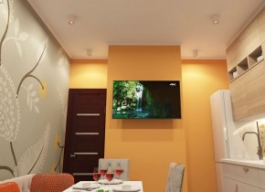 DK3090-WBR Светильник накладной, IP 20, 10 Вт, GU5.3, LED, белый/бронзовый, пластик в Екатеринбурге - mebel24.online | фото 1