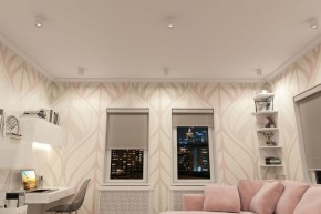 DK3090-WH+CH Светильник накладной IP 20, 10 Вт, GU5.3, LED, белый/хром, пластик в Екатеринбурге - mebel24.online | фото 2