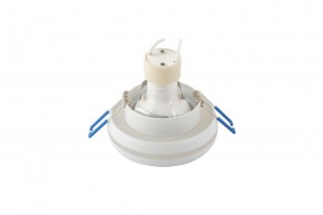 DK4031-WH Встраиваемый светильник, IP 20, 10 Вт, GU10, белый, алюминий/пластик в Екатеринбурге - mebel24.online | фото 1
