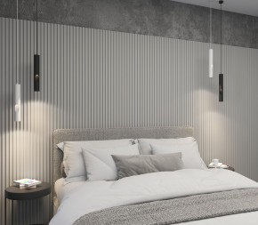 DK4045-WH Подвесной светильник, с декоративным вырезом, IP 20, до 15 Вт, LED, GU10, белый, алюминий в Екатеринбурге - mebel24.online | фото 4