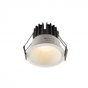 DK4400-WH Встраиваемый светильник, IP 20, 7 Вт, LED 3000, белый, алюминий в Екатеринбурге - mebel24.online | фото 1