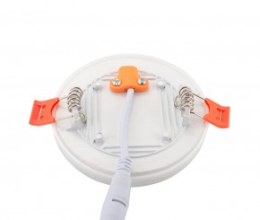 DK4604-WW Встраиваемый светильник, IP 20, 18 Вт, LED 3000, белый, пластик в Екатеринбурге - mebel24.online | фото 5