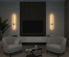 DK5014-BK Бра 1000 мм, 3000К, IP20, 12 Вт, черный, алюминий в Екатеринбурге - mebel24.online | фото 5