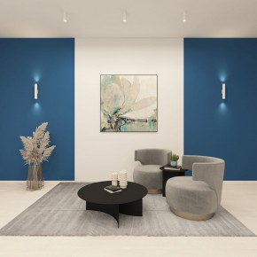 DK5022-WH Настенный светильник, IP20, до 15 Вт, LED, 2xGU10, белый, алюминий в Екатеринбурге - mebel24.online | фото 3