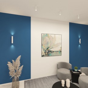 DK5022-WH Настенный светильник, IP20, до 15 Вт, LED, 2xGU10, белый, алюминий в Екатеринбурге - mebel24.online | фото 4