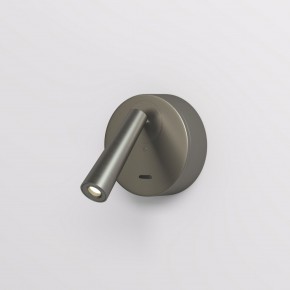 DK5072-DN Бра SHINE WALL со светодиодом, D104*H68, IP20, 3000К, 3W, RA?90, темный никель, алюминий в Екатеринбурге - mebel24.online | фото 2