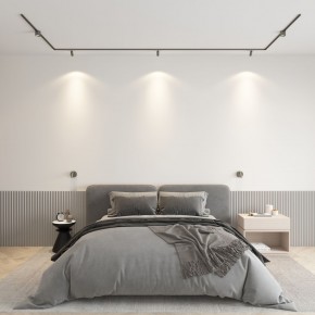 DK5072-DN Бра SHINE WALL со светодиодом, D104*H68, IP20, 3000К, 3W, RA?90, темный никель, алюминий в Екатеринбурге - mebel24.online | фото 4