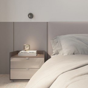 DK5072-DN Бра SHINE WALL со светодиодом, D104*H68, IP20, 3000К, 3W, RA?90, темный никель, алюминий в Екатеринбурге - mebel24.online | фото 9