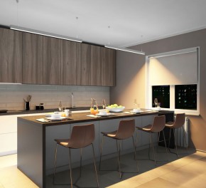 DK9123-WH Линейный светильник 30W 1250mm 3000K, белый в Екатеринбурге - mebel24.online | фото 4
