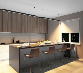 DK9153-BK Линейный светильник 42W 1500mm 3000K, черный в Екатеринбурге - mebel24.online | фото 7