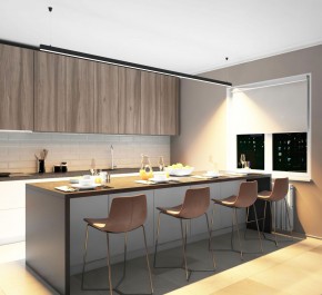 DK9303-BK Линейный светильник 72W 3000mm 3000K, черный в Екатеринбурге - mebel24.online | фото 5