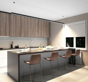 DK9304-BK Линейный светильник 72W 3000mm 4000K, черный в Екатеринбурге - mebel24.online | фото 5