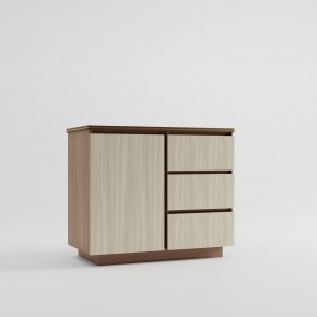Дуэт New Комод 900/3 (шимо темный/шимо светлый) в Екатеринбурге - mebel24.online | фото