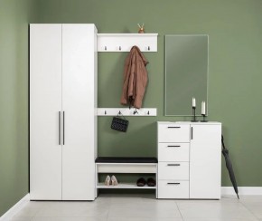 ЭЙР прихожая (модульная) Белый Шагрень в Екатеринбурге - mebel24.online | фото