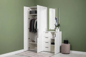 ЭЙР прихожая (модульная) Белый Шагрень в Екатеринбурге - mebel24.online | фото 24