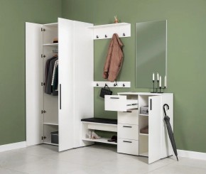 ЭЙР прихожая (модульная) Белый Шагрень в Екатеринбурге - mebel24.online | фото 27