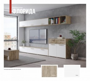 ФЛОРИДА Гостиная (модульная) дуб серый/белый в Екатеринбурге - mebel24.online | фото