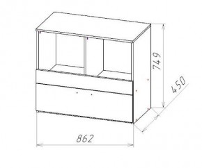 ГЕОМЕТРИЯ ГМТ.08 комод в Екатеринбурге - mebel24.online | фото 2