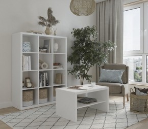 Журнальный стол Энкель 82С, тамбурат, цвет белый в Екатеринбурге - mebel24.online | фото 4