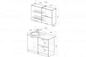 КГ "Антика" Лайт 1200 мм в Екатеринбурге - mebel24.online | фото 2