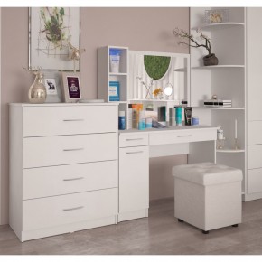Комод 800 Париж (Белый тиснение) в Екатеринбурге - mebel24.online | фото 5
