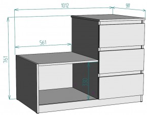 Комод Мальта K207 в Екатеринбурге - mebel24.online | фото 2