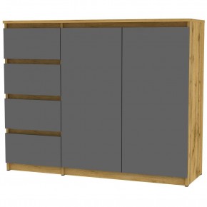 Комод Malta light K189 (ДВ-Графит) в Екатеринбурге - mebel24.online | фото