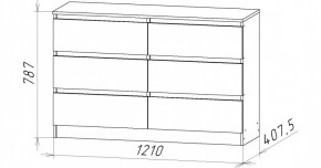 НИЦЦА-7 Комод (НЦ.07) в Екатеринбурге - mebel24.online | фото 3