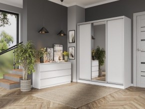 Комод с 6 ящиками 1400 "Бьянко" (Белый лофт) в Екатеринбурге - mebel24.online | фото 2