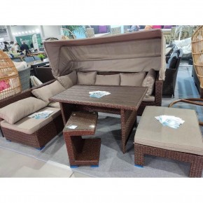 Комплект мебели с диваном AFM-320B-T320 Brown в Екатеринбурге - mebel24.online | фото 2