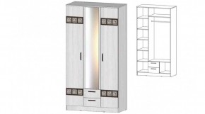 КОСТА-РИКА Шкаф 3-х створчатый (анкор светлый) в Екатеринбурге - mebel24.online | фото