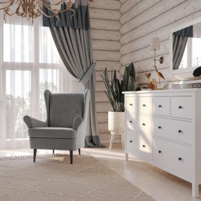Кресло для отдыха Вало серый, ткань рогожка в Екатеринбурге - mebel24.online | фото 2