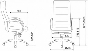 Кресло для руководителя T-9927SL/BLACK в Екатеринбурге - mebel24.online | фото 5